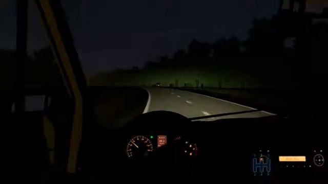 Ночные покатушки на Mercedes-Benz Sprinter