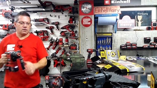 Caterpillar Cat DX21 Akku Bohrhammer In Der Einhell Werkstatt #einhellharry
