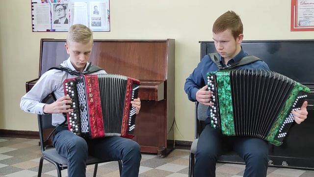 А.Холминов "Песня", обр. Корчевого "Тустеп" #баян смотреть онлайн