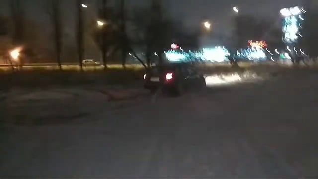 Покатушки на тачке. Субару зима, поле. ? смотреть онлайн