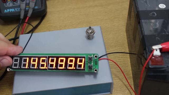 Собираем частотомер (we make a frequency meter)