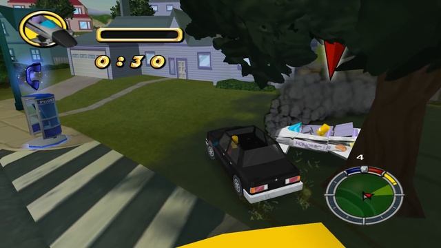 The Simpsons Hit & Run - Night-Mod V0.2c Gameplay