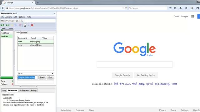 Selenium IDE Focus Keyup KeyDown Command смотреть онлайн