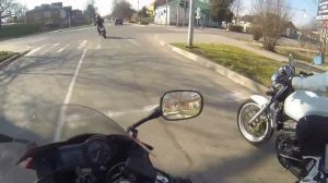 Покатушки на 8 марта FMX 650, CB 400, CBR 600 F4i - 1