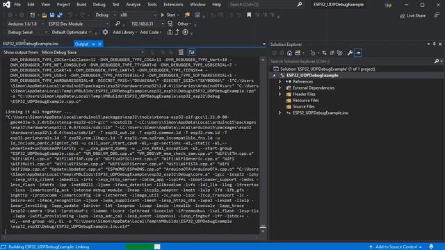 ESP32 Debugging OTA смотреть онлайн