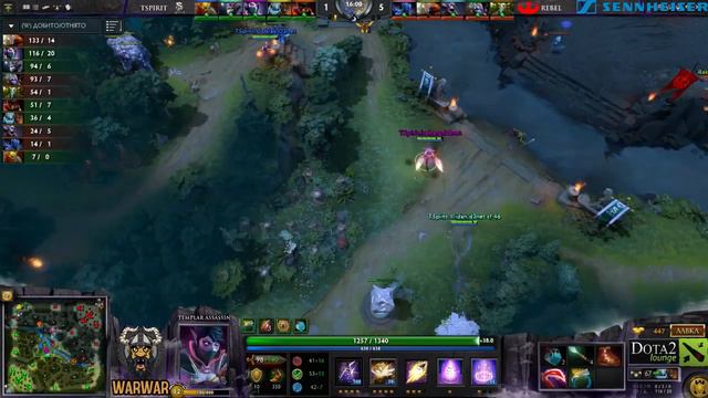 Spirit vs Rebels игра 2 смотреть онлайн