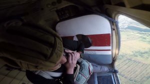 Первый прыжок с парашютом (31.07.2022)