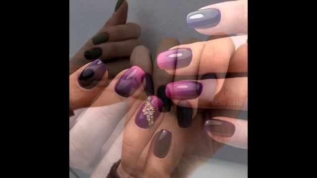 Ногти сиреневого цвета  ? ДИЗАЙН НОГТЕЙ ИДЕИ ? ТРЕНДЫ И НОВИНКИ МАНИКЮРА смотреть онлайн