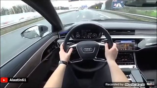 the New AudiA8 2019test Drive