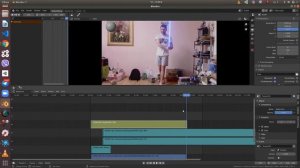 Работа с видео редактором в блендер