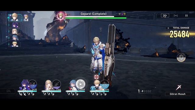 Gepard + Preservation = Bom Nuklir !!! Simulated Universe Dunia 3 Difficulty 2- Honkai Star Rail смотреть онлайн