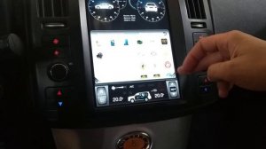 Infiniti FX35, FX45 Android автомагнитола Tesla Style