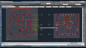 [Самоучитель AutoCAD] План дома (коттеджа) с размерами в Автокад, простановка размеров