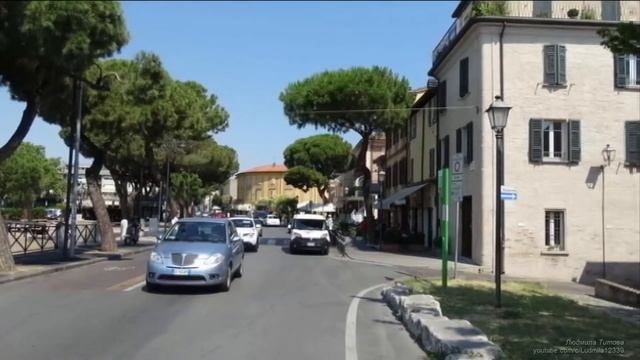 Римини Италия Исторический центр города смотреть онлайн