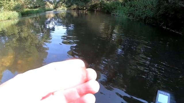 Поиск в реке на урочище.