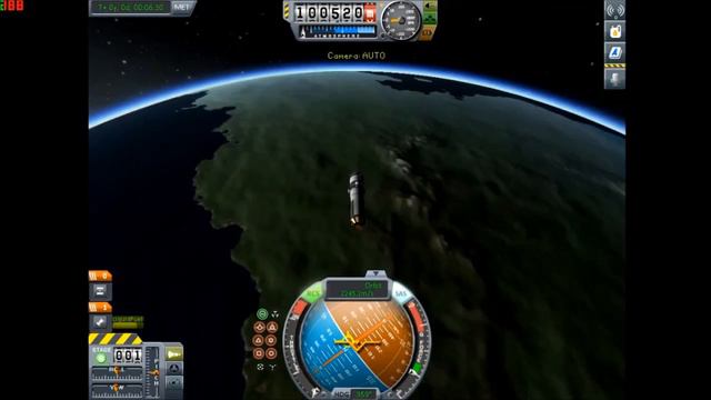 Kerbal Space Program:Вывод спутника на орбиту Кербина