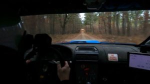Onboard Subaru GC8 Rally Car Racing With @CameronAlford  | Show Me Rally 2022 SS7