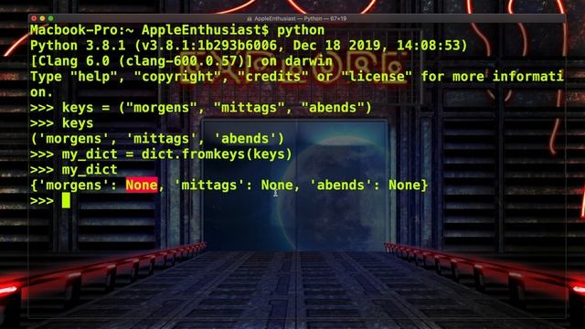 Python - Diese Dictionary Methode solltest du auch noch kennen смотреть онлайн