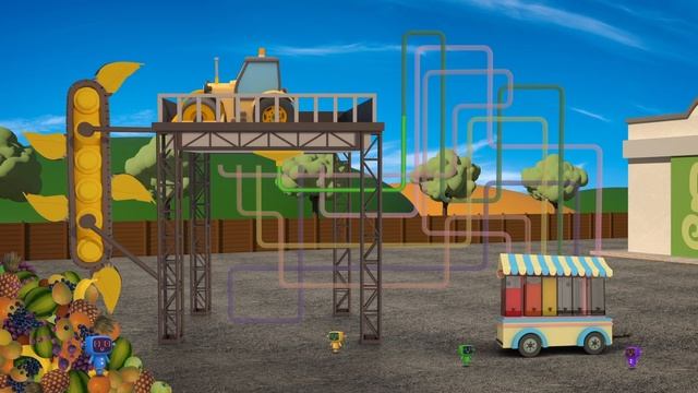 Rick The Road Roller Needs Saving | Gecko's Garage | Trucks For Children смотреть онлайн