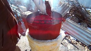 Пиролиз угля (эксперимент №12)