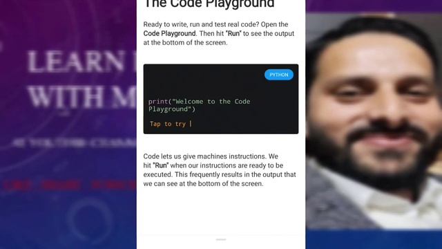 #1 #PythonMadeEasy using #sololearn on #smartphone | #python #pythonprogramming  #ncert #learnpytho