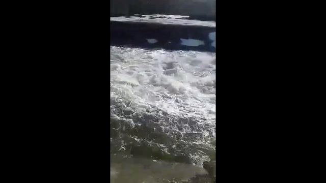 Косовщинское водохранилище после таяния снега смотреть онлайн