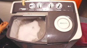 My Laundry Routine | semiautomatic machine में कपडे कैसे धोते है | LG Washing Machine Full Demo