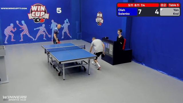 02:30 Саенко Олег 3-2 Кроль Ян стол 5 ЮГ-6 29.06.22 смотреть онлайн