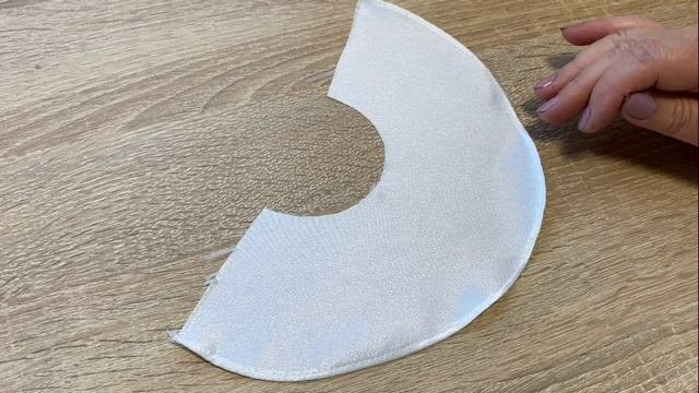 Обработка срезов дугообразных деталей