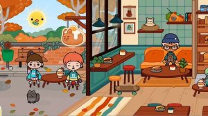 моя история в  тока бока злая мама 👿 и добрый папа😍