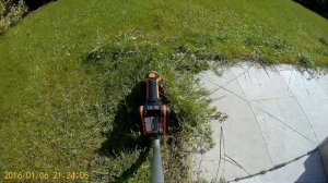WORX WG801 cordless shear and shrubber trimmer  • Installation and test