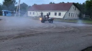 На что Способен Квадроцикл Зим 350сс