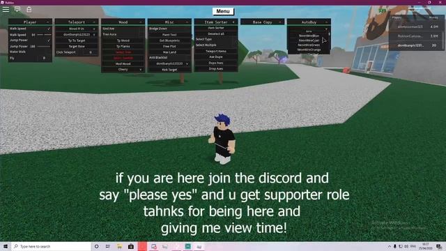 BEST LUMBER TYCOON 2 SCRIPT FOR ROBLOX!! HOW TO GET ROBLOX LT2 HACK(READ DESCRIPTION)DIRT GUI