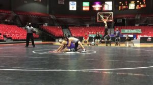 157 lbs | Cayd Lara (UNI) vs Anthony Gibson (NIU)