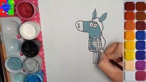 Зебра в клеточку. Зебра Поля из мультика.