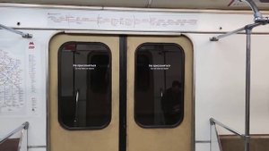 Звук разгона номерного/81-717/714, подъём на Теплостанскую возвышенность, Москва, КРЛ.