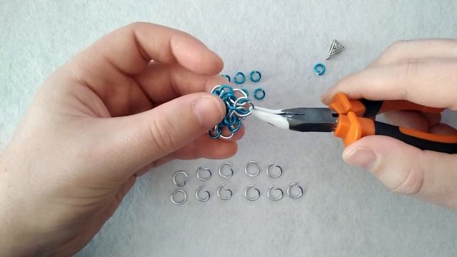 Кольчужный кулон-снежинка своими руками смотреть онлайн