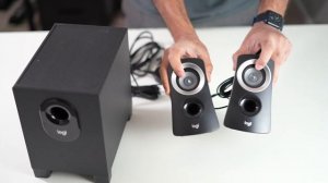 Logitech Z313 Computer Speakers Unboxing and setup | In Telugu