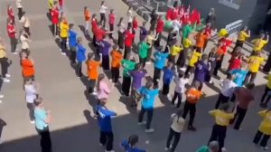 Флешмоб "Территория детства " 2023           Учащиеся Сш 52г.Минска #брпо