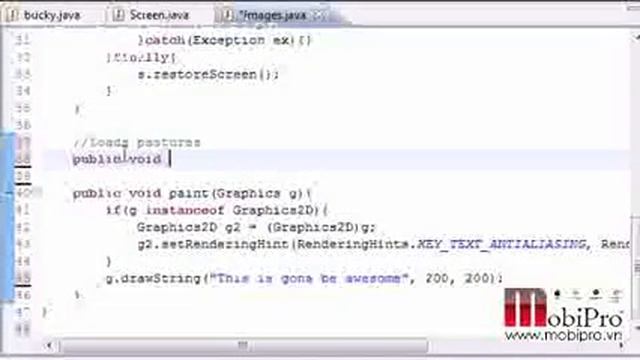 Java Game Development 7 Loading Images360p H 264 AAC new смотреть онлайн
