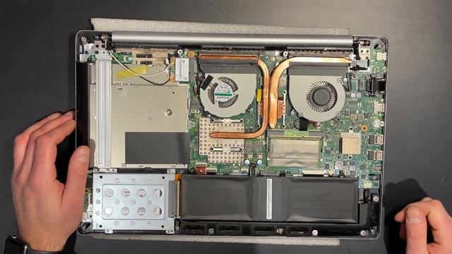 Разборка ноутбука ASUS N550JK-CN360H