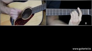 Michel Teló - Ai Se Eu Te Pego guitar lesson  (Уроки игры на гитаре Guitarist.kz)