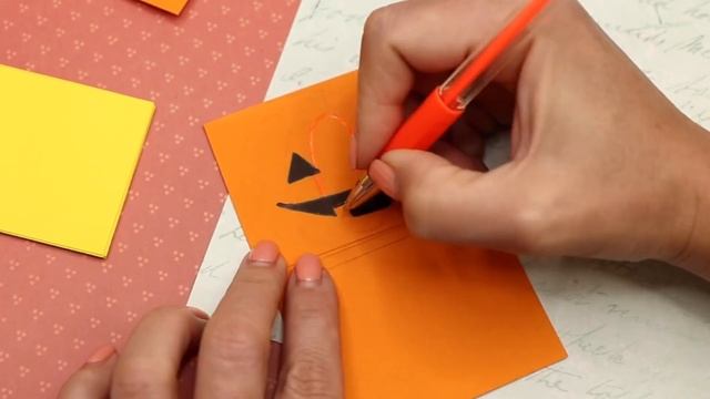 3 DIY Блокнотик меняющий лицо Из 1 листа бумаги! Поделки на Хэллоуин