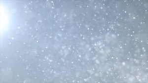 Падающий снег, летающие снежинки, новогодний фон Snow Particles Floating in the Air 4К видео фо