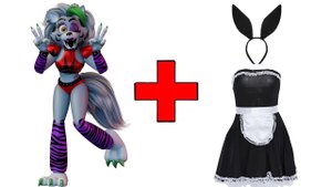 Роксана Вульф + Костюм официантки = ???|FNAF Анимация.mp4