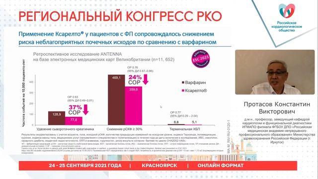 ЭВОЛЮЦИЯ ПАРАДИГМЫ НАЗНАЧЕНИЯ АНТИКОАГУЛЯНТОВ У ПОЖИЛЫХ ПАЦИЕНТОВ С ФП:ОТ БАЛАНСА РИСКОВ К ЗАЩИТЕ смотреть онлайн