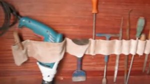 Стенд для инструмента в гараже своими руками