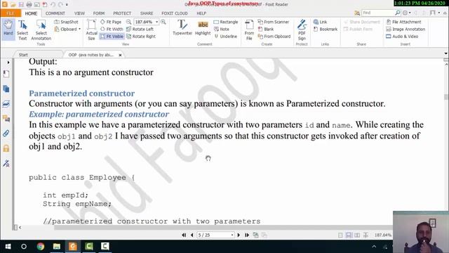 Types of Constructors (With Example) Hindi | Constructors in Java | java Constructor Tutorial