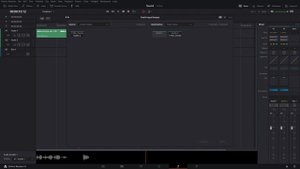 Запись голоса в DaVinci Resolve