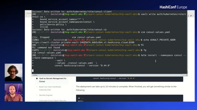 Consul + Vault Learn Lab: Consul API Gateway смотреть онлайн